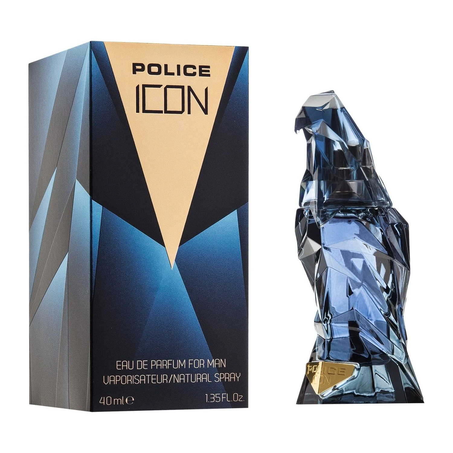 Police Icon For Man Eau De Parfum 40ml Spray 1 Police Icon For Man Eau De Parfum 40ml Spray