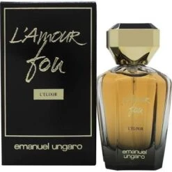 Emanuel Ungaro L'amour Fou L'Elixir Eau De Parfum 50ml Spray