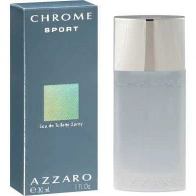 Azzaro Chrome Sport Eau De Toilette 30ml Spray 1 Azzaro Chrome Sport Eau De Toilette 30ml Spray