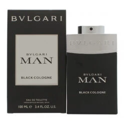 Bulgari Man Black Cologne 100 Ml Eau De Toilette EDT Profumo Uomo Bvlgari