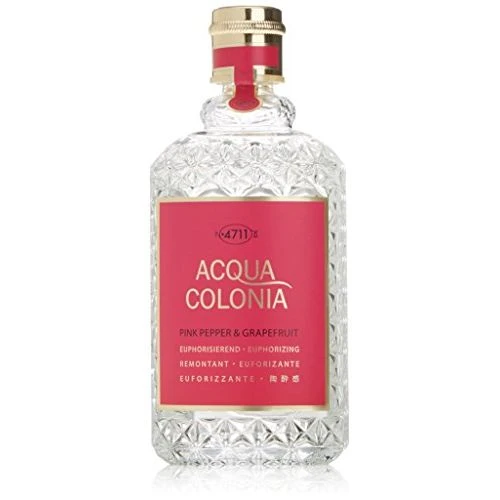 Maurer & Wirtz 4711 Acqua Colonia Pink Pepper & Grapefruit 170 Ml Eau De Cologne Spray Profumo Unisex 1 Maurer & Wirtz 4711 Acqua Colonia Pink Pepper & Grapefruit 170 Ml Eau De Cologne Spray Profumo Unisex
