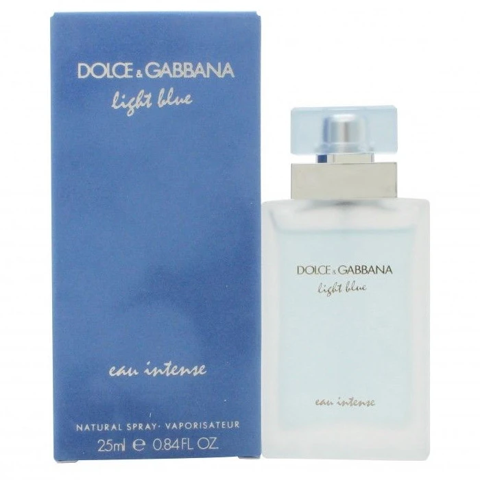 D&G Dolce E Gabbana Light Blue Eau Intense 25 Ml Profumo Donna Eau De Parfum EDP 1 D&G Dolce E Gabbana Light Blue Eau Intense 25 Ml Profumo Donna Eau De Parfum EDP