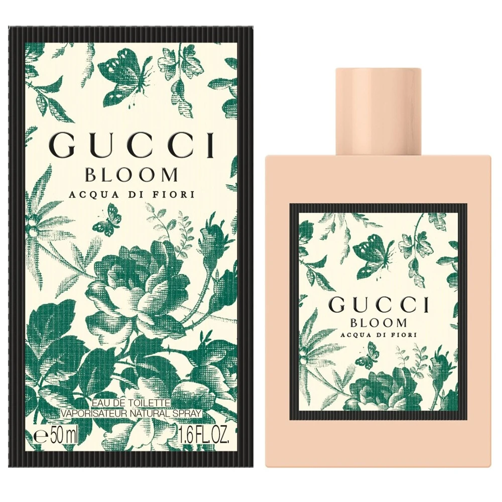 Gucci Bloom Acqua Di Fiori 50 Ml Eau De Toilette EDT Profumo Donna 1 Gucci Bloom Acqua Di Fiori 50 Ml Eau De Toilette EDT Profumo Donna