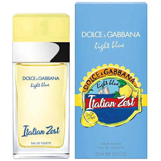 D&G Profumo Donna Dolce E Gabbana LIGHT BLUE ITALIAN ZEST 50ml In Edizione Limitata 1 D&G Profumo Donna Dolce E Gabbana LIGHT BLUE ITALIAN ZEST 50ml In Edizione Limitata