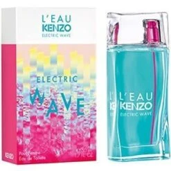 Kenzo L'Eau Par Kenzo Electric Wave Pour Femme 50 Ml Eau De Toilette Edt Profumo Donna