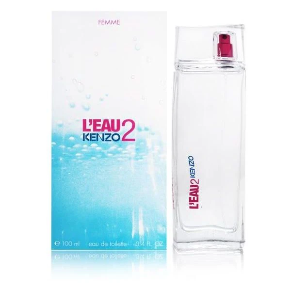 Kenzo L'Eau 2 Kenzo Femme 100 Ml Eau De Toilette Edt Profumo Donna 1 Kenzo L'Eau 2 Kenzo Femme 100 Ml Eau De Toilette Edt Profumo Donna
