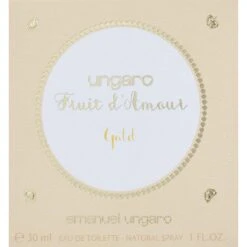 Emanuel Ungaro Fruit D'Amour Gold 30 Ml Eau De Toilette Edt Profumo Donna
