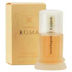 Laura Biagiotti Roma 50 Ml Eau De Toilette EDT Profumo Donna [ NUOVO , ORIGINALE , NO-TESTER ]